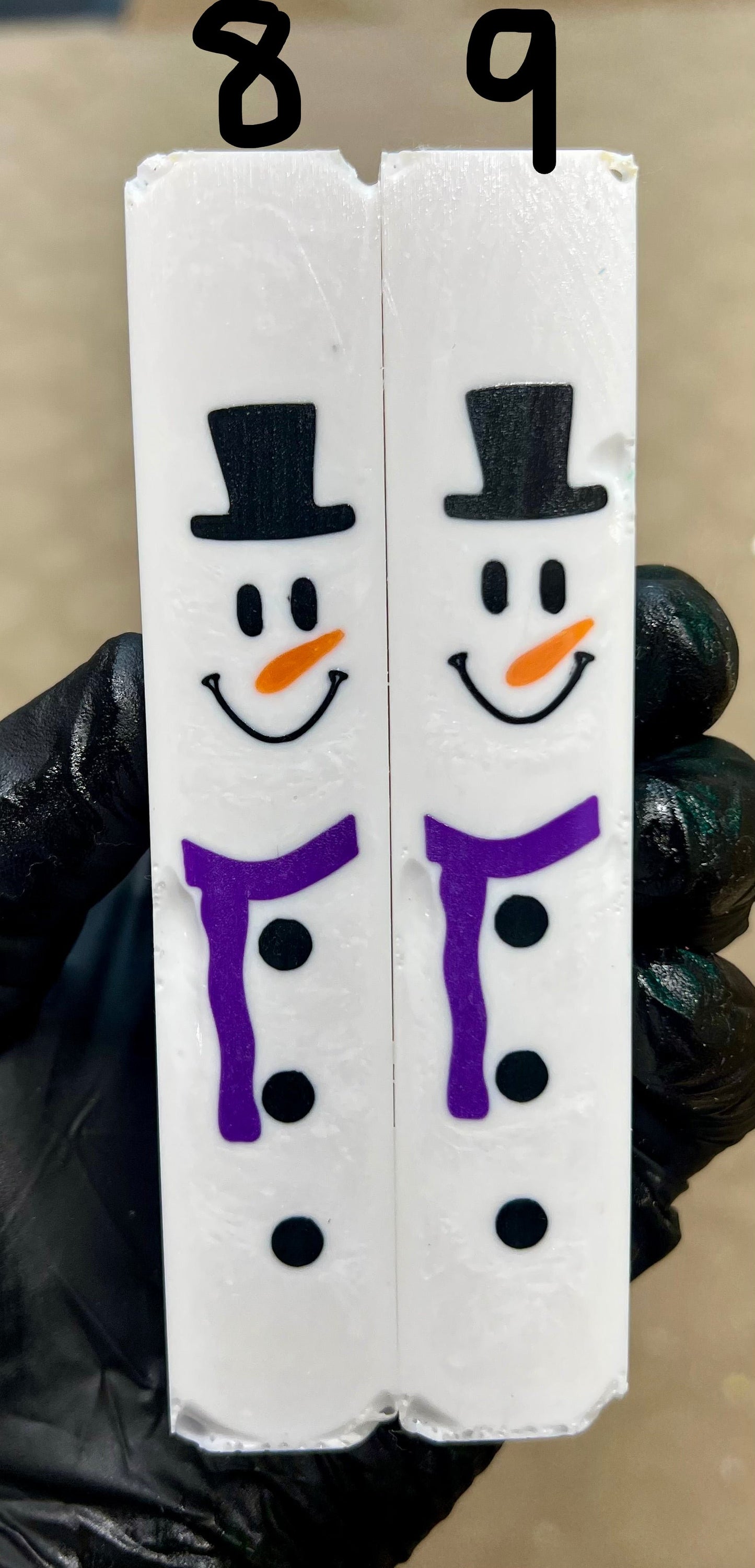 Snowman Pen Blank