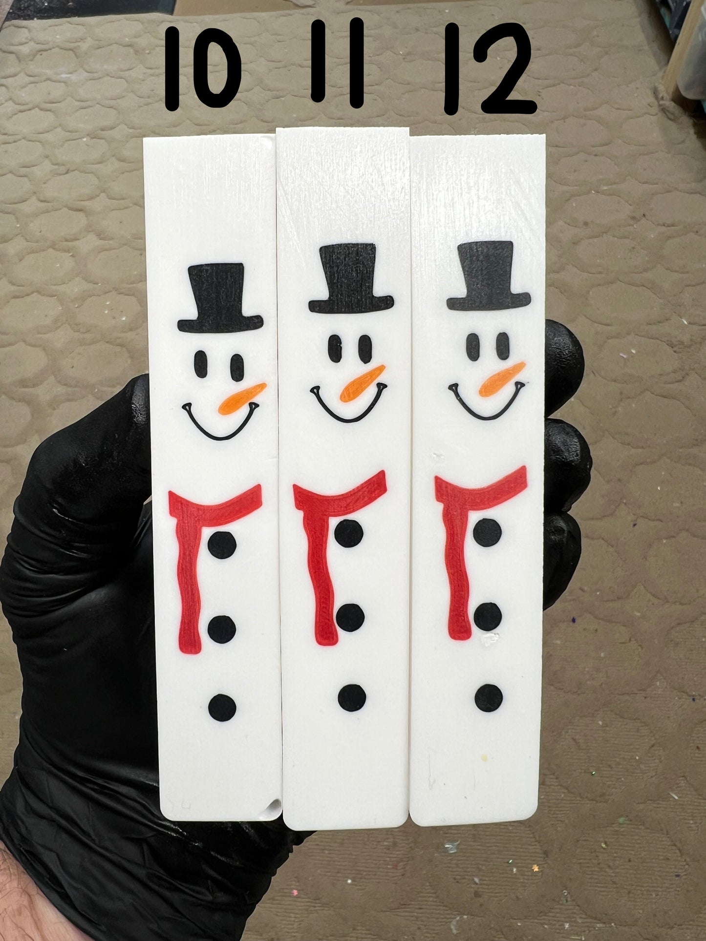 Snowman Pen Blank