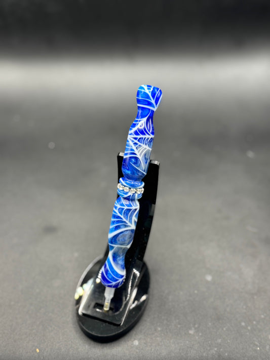 Blue Webs Diamond Painting Pen