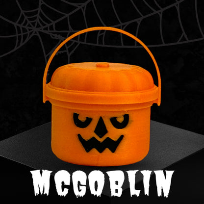 Halloween Bucket Trash Drill Collector