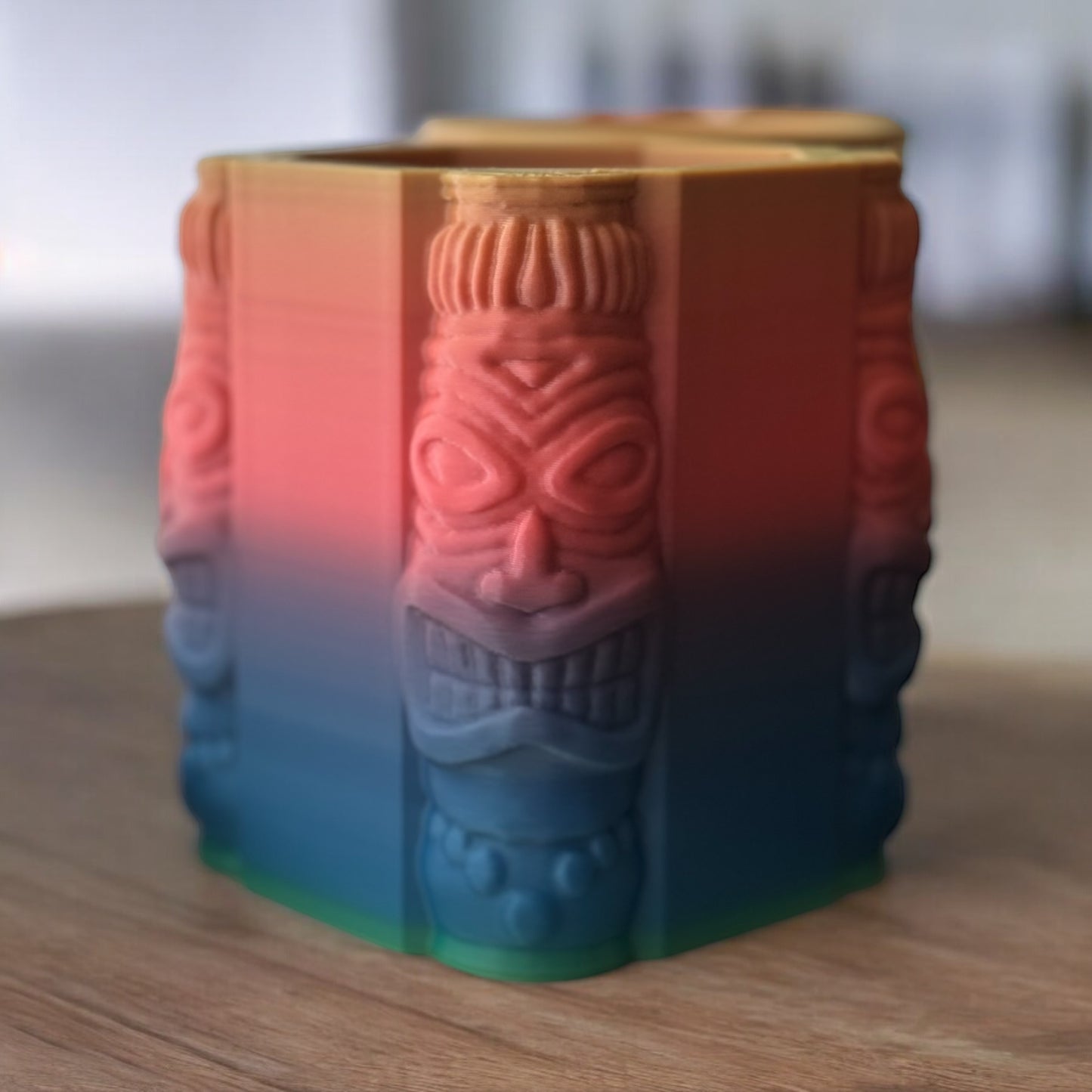 Tiki Pen Cup