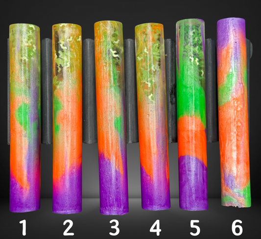 Halloween Bats Round Pen Blank