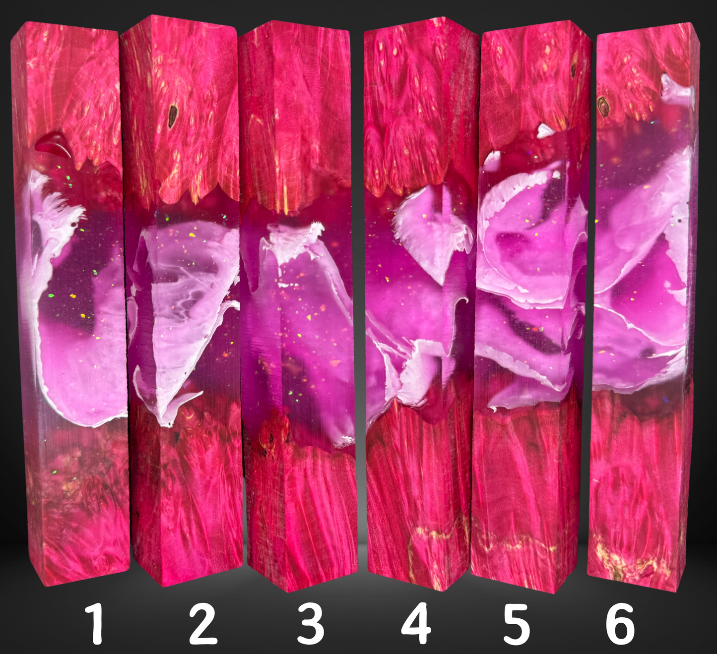 Dragon Fruit Orchid Hybrid Pen Blank