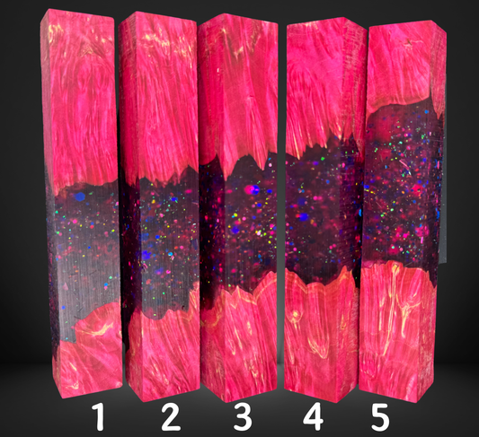 Blacklight Barbie Hybrid Pen Blank