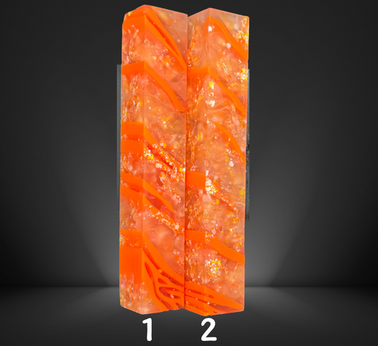 Candy Corn Waves Charmed Series Pen Blank