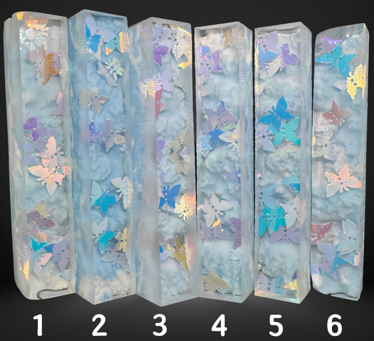 Blue Butterfly Charmed Series Pen Blank