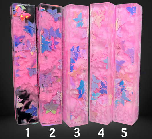 Pink Butterfly Charmed Series Pen Blank