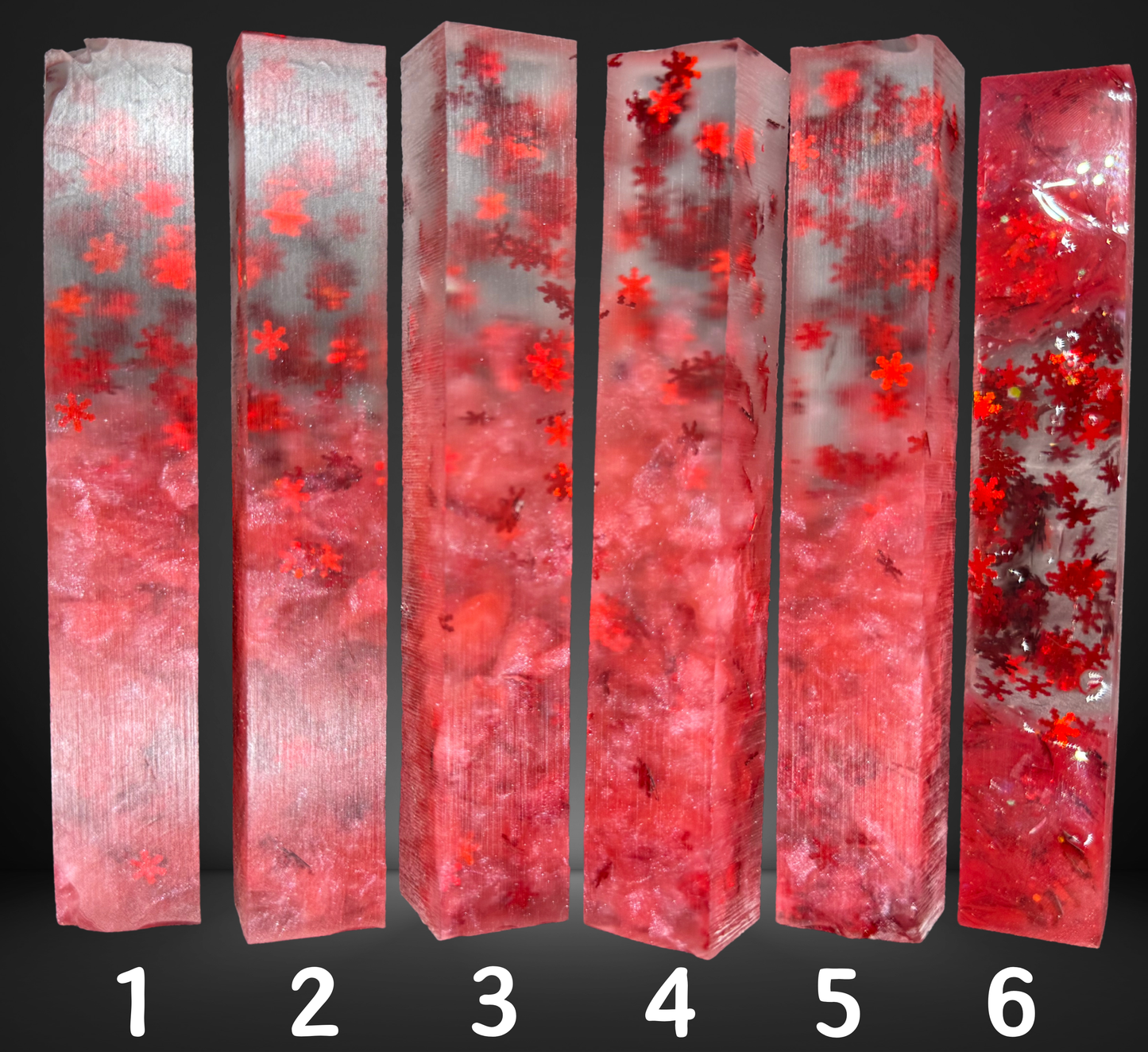 Blood Moon Frost Charmed Series Pen Blank