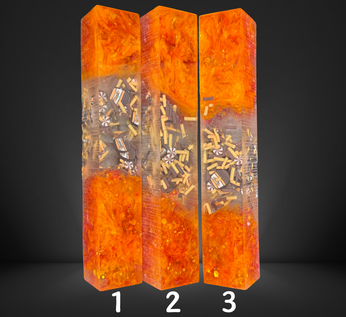 Pumpkin Spice Latte Charmed Series Pen Blank