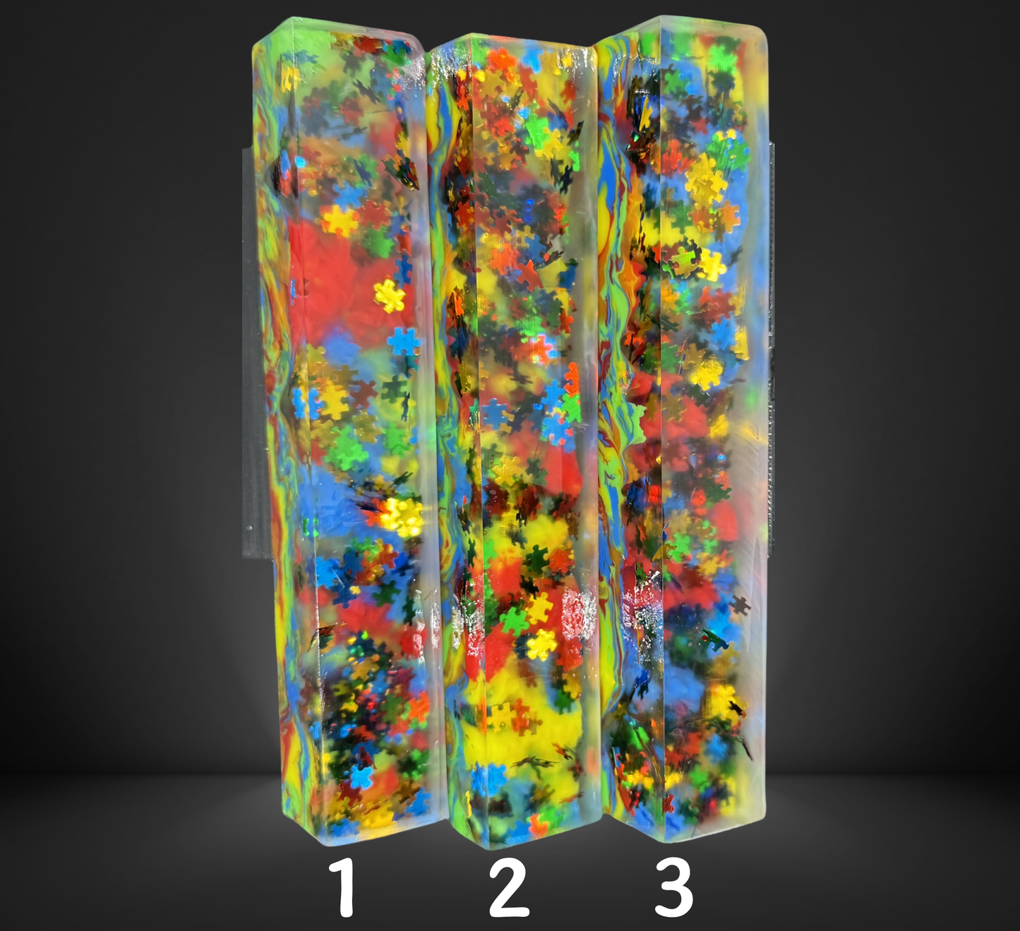 Puzzle Piece Charmed Series Pen Blank