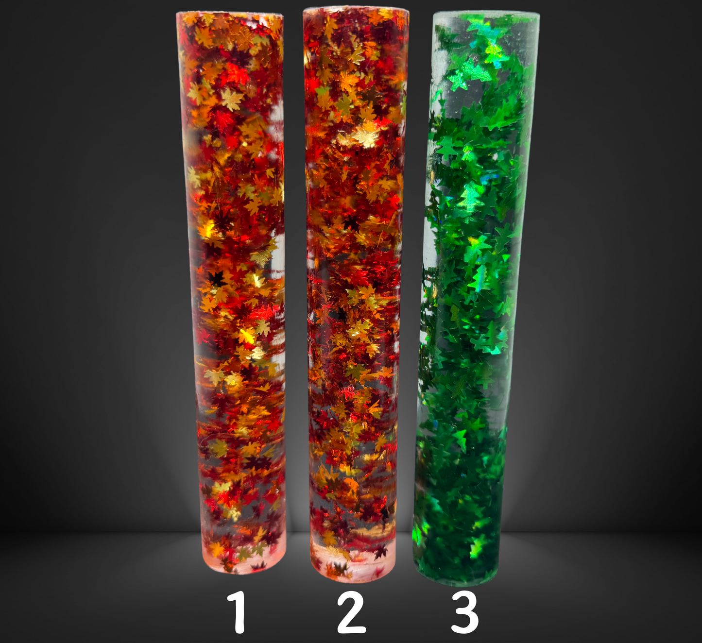 Seasonal Glitter Jumbo Round Pen Blank