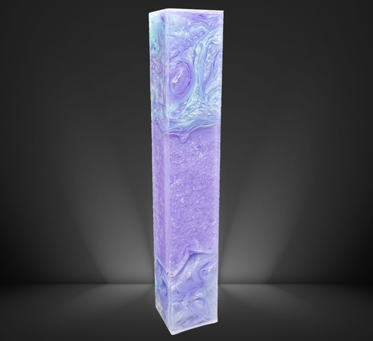 Pastel Mermaid Geode Swirled Pen Blanks