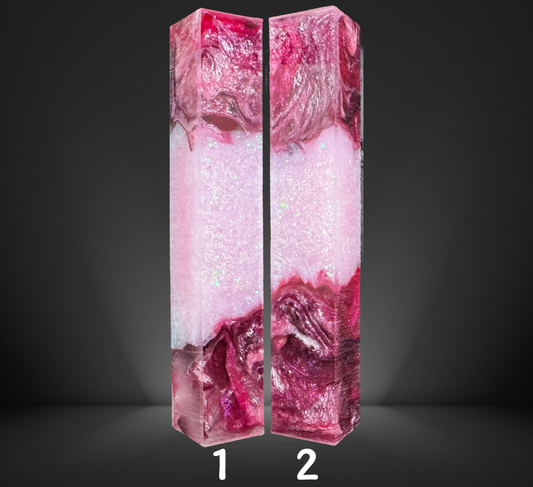Wine Geode Swirled Pen Blanks