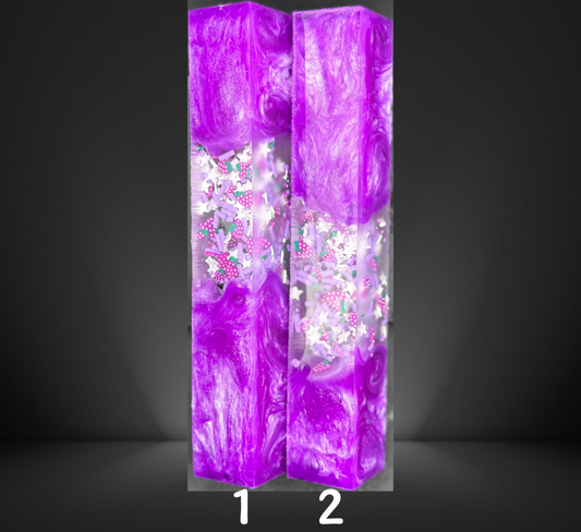Grape Charmed Series Pen Blank