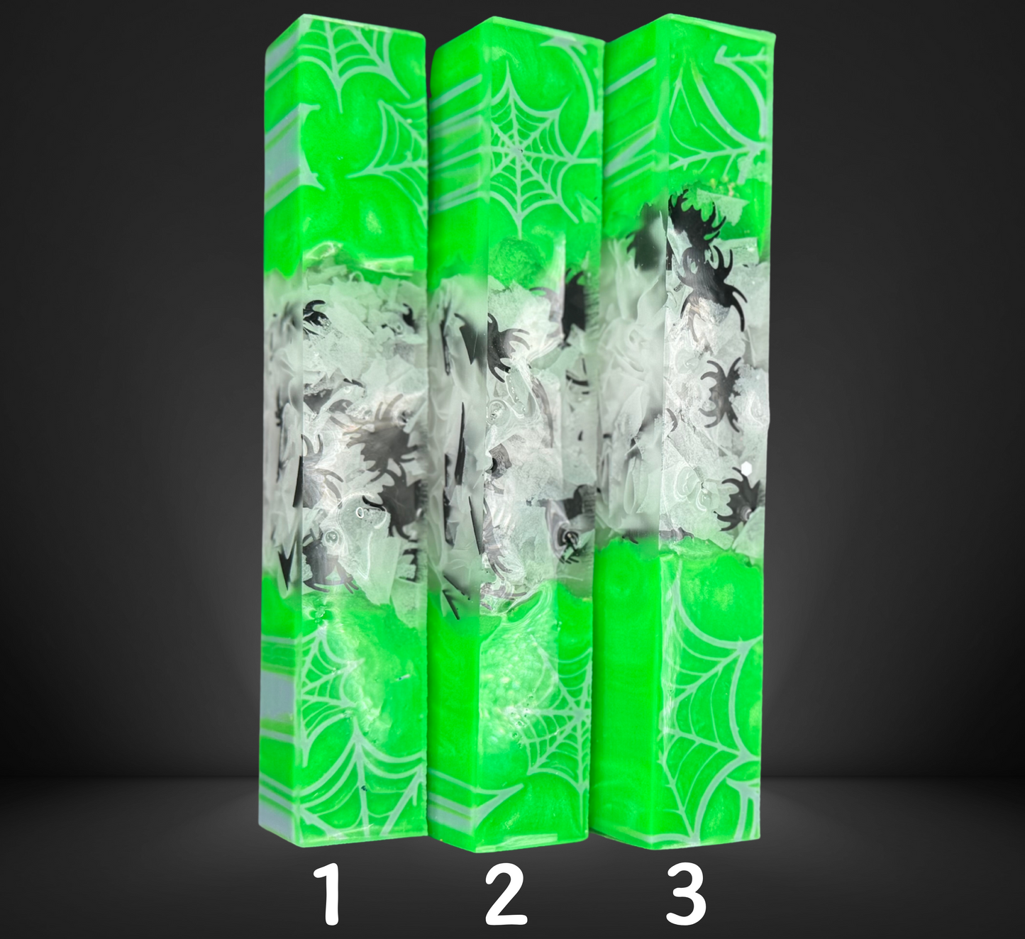 Spider Charmed Series Pen Blank