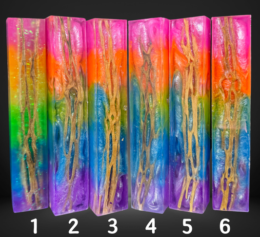 Rainbow Cholla Cactus Hybrid Pen Blank