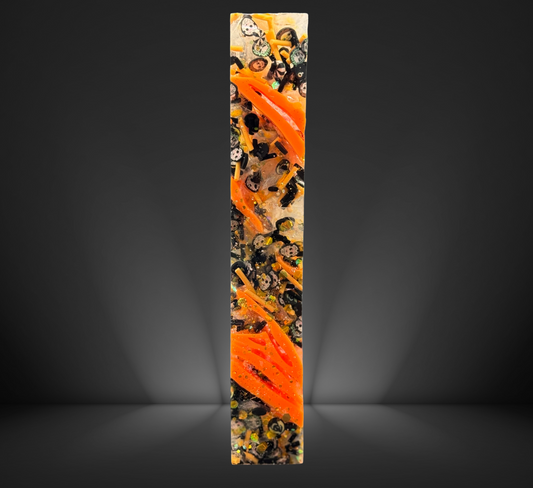 Horror Orange Waves Charmed Series Pen Blank