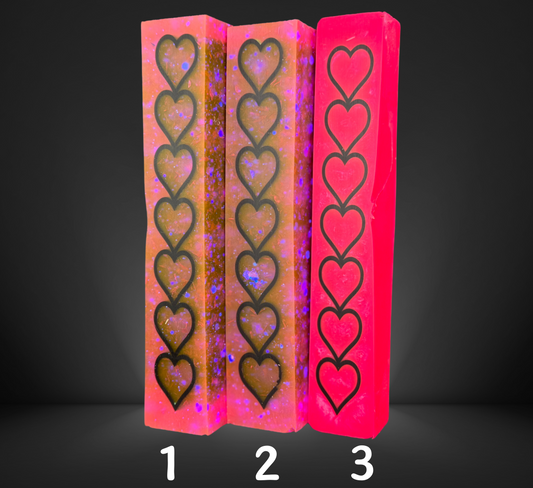 Pink Hearts Pen Blank