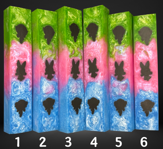Power Puff Signature 3D Print Resin Pen Blank