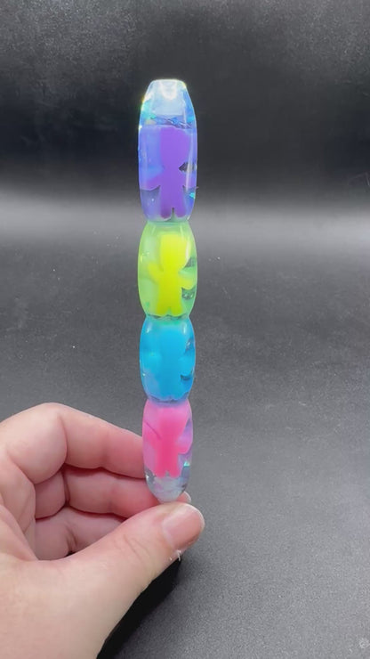 Blue Glitter Sour Patch Diamond Painting Pen