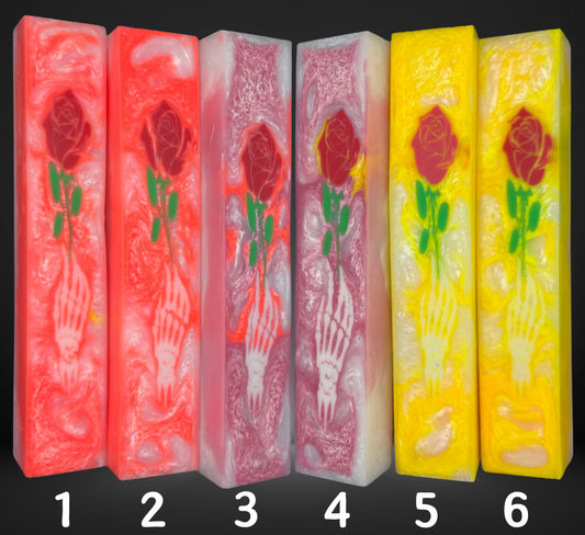 Skeleton Red Rose Variety Pen Blank