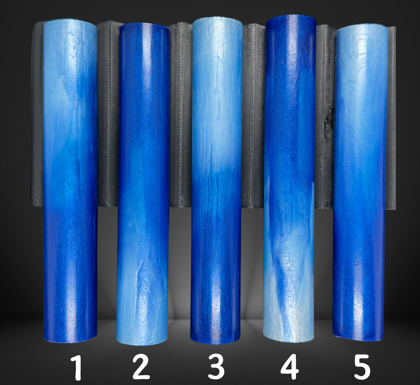 Blue Ombre Round Pen Blank