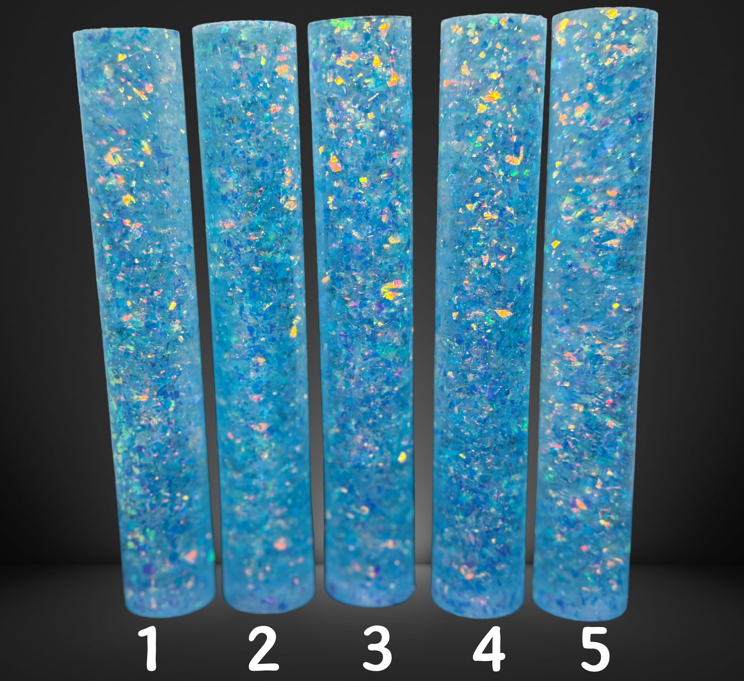 Arctic Glitter Jumbo Round Pen Blank