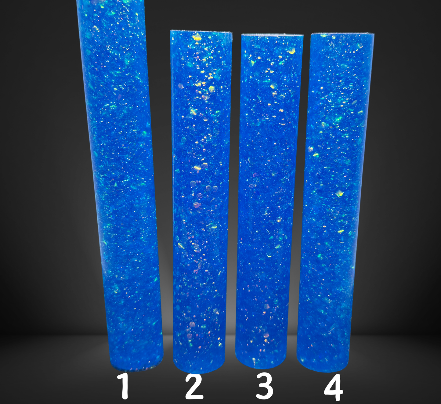 Blue Razz Jumbo Round Pen Blank