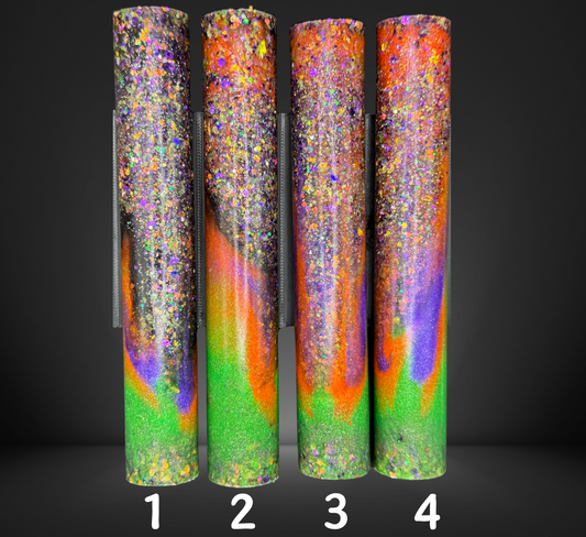 Glitter Halloween Chubby Round Pen Blank