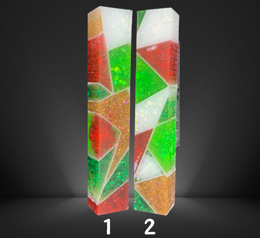 Christmas Stained Glass Pen Blank