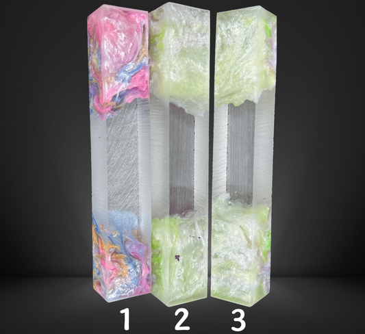 Clear Geode Pen Blanks