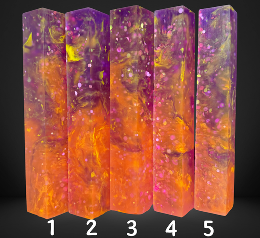 Sunset Swirlscape Pen Blanks