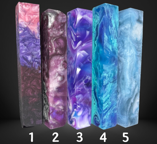 Variety Swirled Pen Blanks