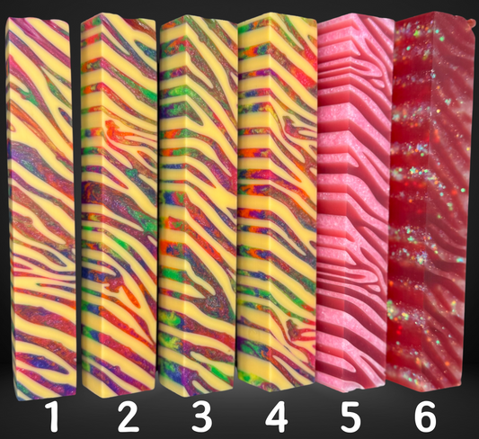 Zebra Variety Pen Blank